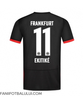 Eintracht Frankfurt Hugo Ekitike #11 Tricou Fotbal Replică 2024-25 Barbati Deplasare